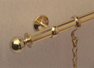 Polished Brass Rail
